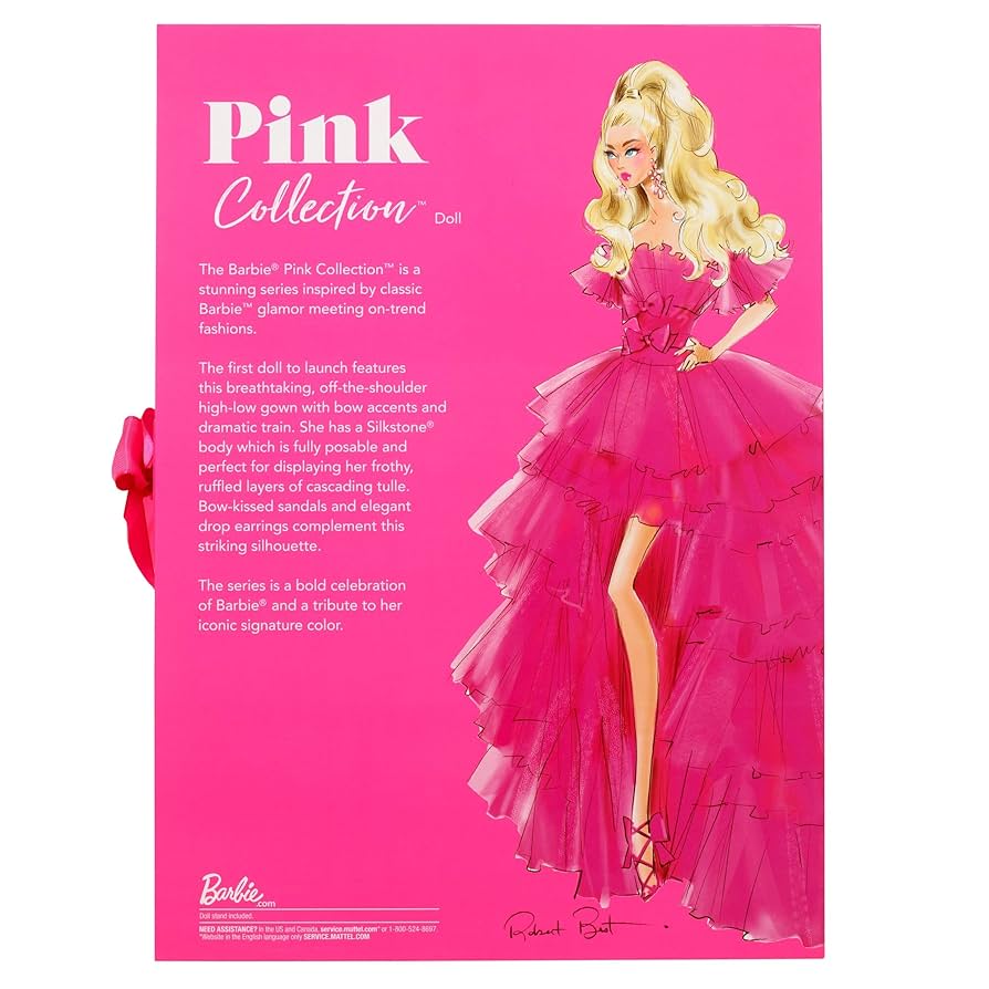 Amazon.co.jp: バービー(Barbie) ピンクコレクション ドール1
